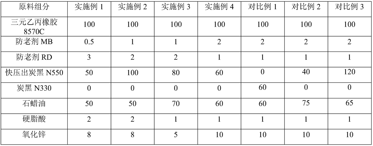 Rubber hose assembly for fire extinguishing guns and production method thereof