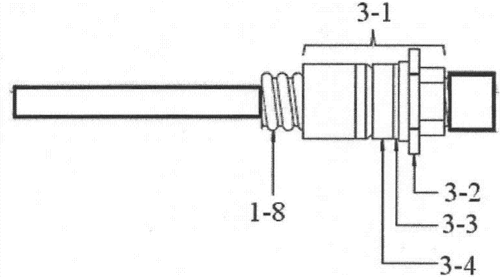 Mechanically-sealing four-coaxial cable termination technology