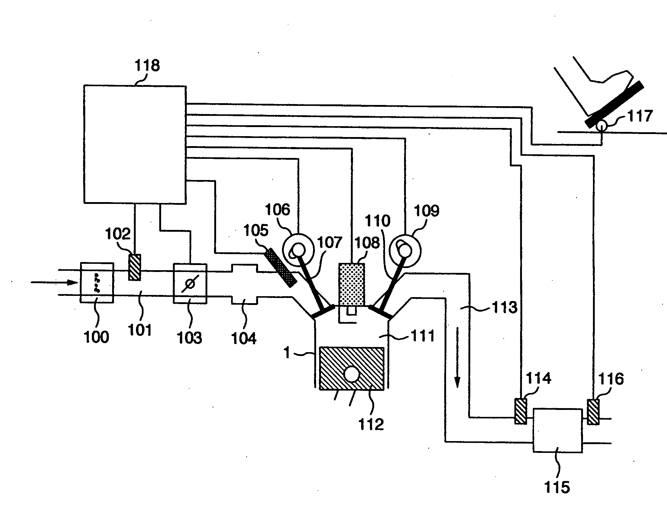 Control Method and Control Device for Engine