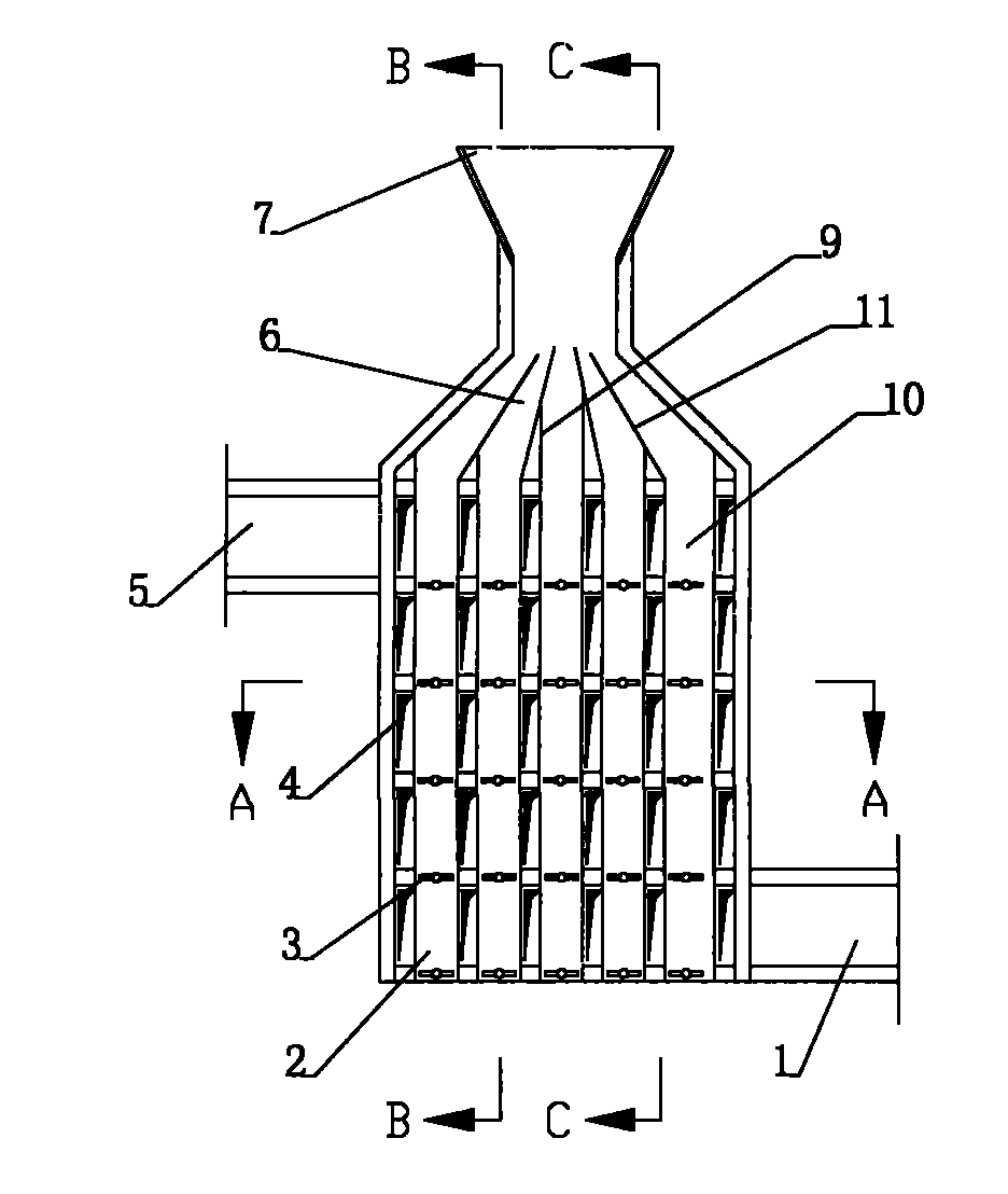 Method and device for preheating batch by using waste heat of fume from pure-oxygen combustion glass furnace