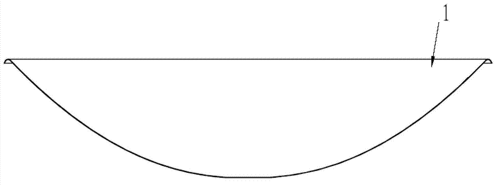 High-precision spinning antenna reflecting surface and manufacturing method thereof
