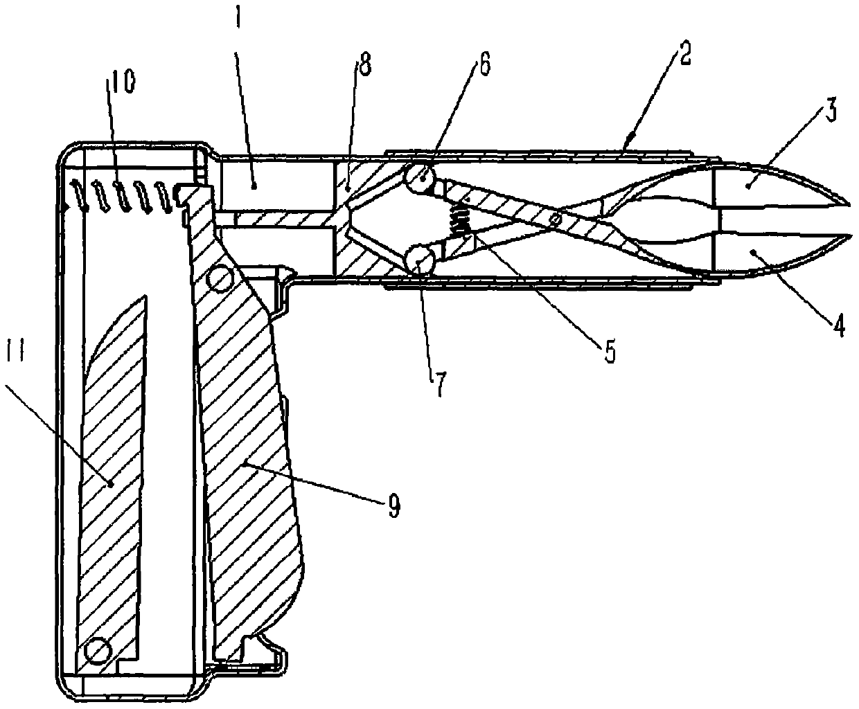 Fruit and vegetable peeling device