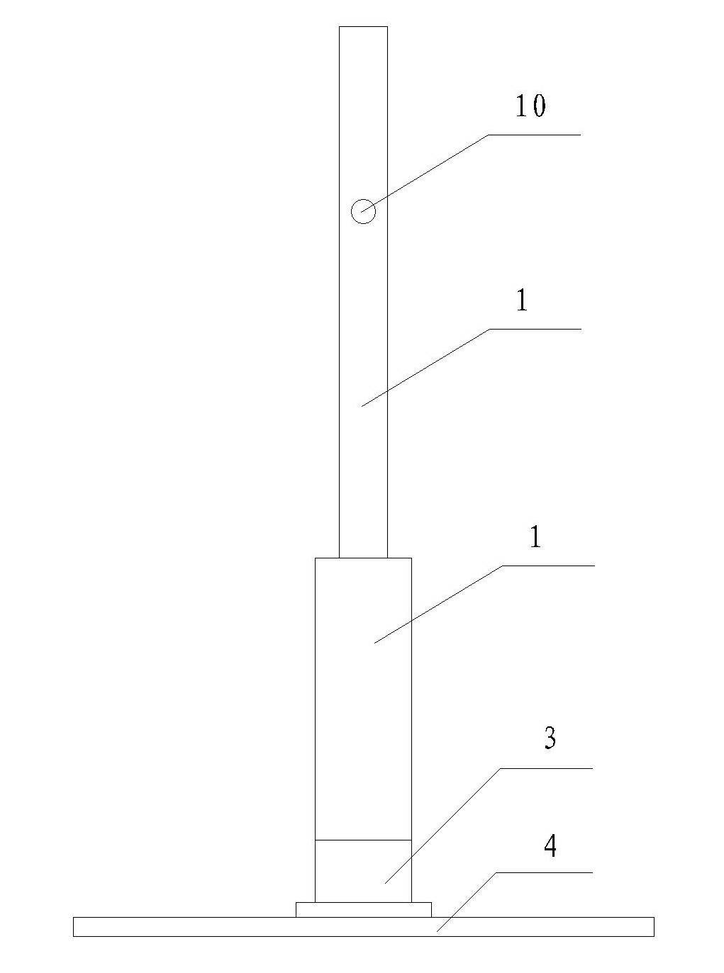 Very-high frequency (VHF) broadband transceiving antenna used on mobile carrier