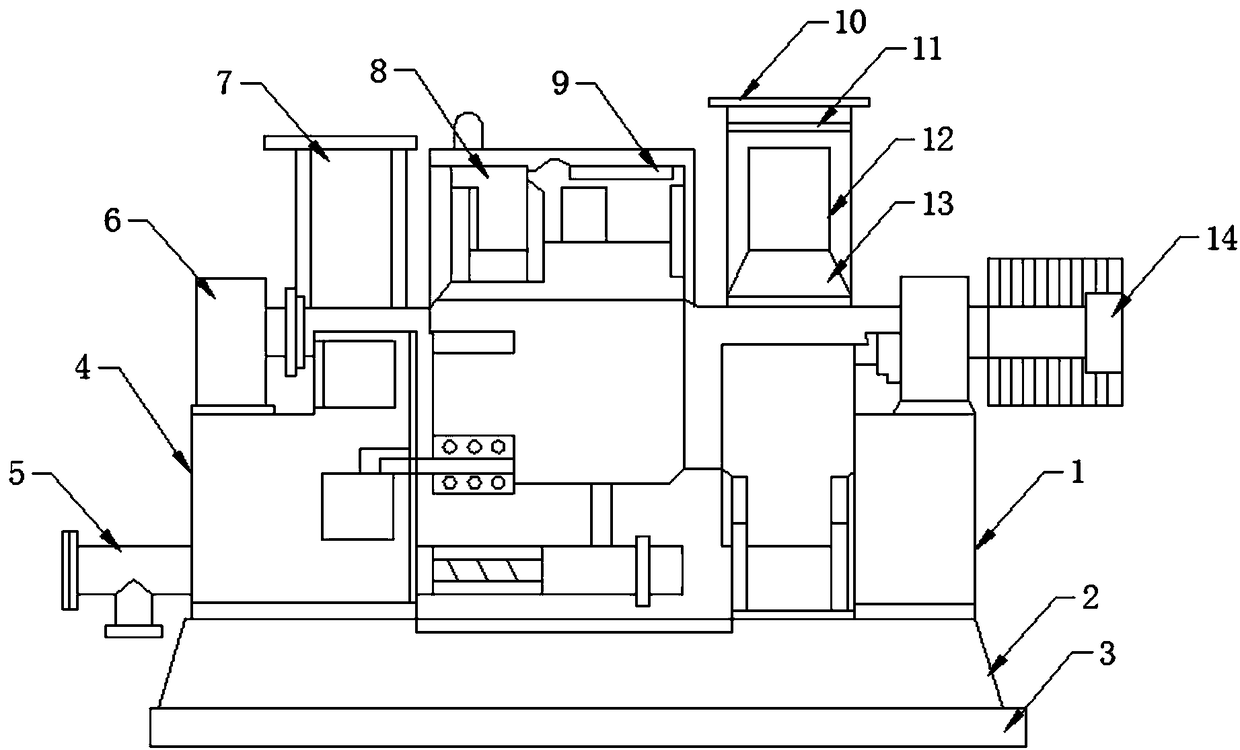 Novel automatic pulverizer of improved structure