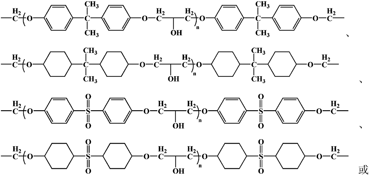 Modified epoxy resin and preparation and application thereof