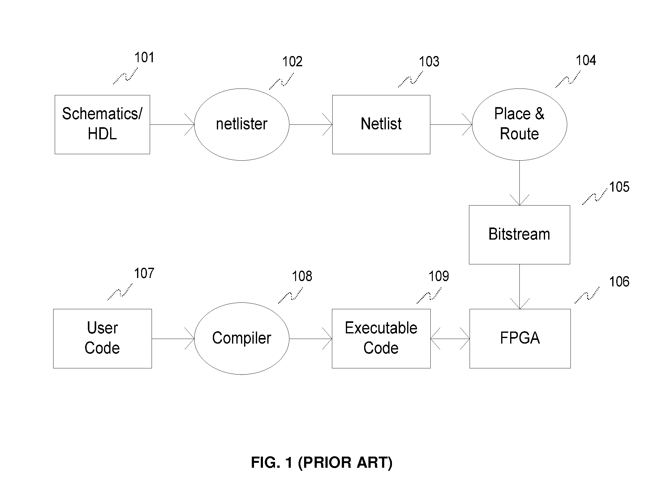 Reconfigurable computing system and method of developing application for deployment on the same