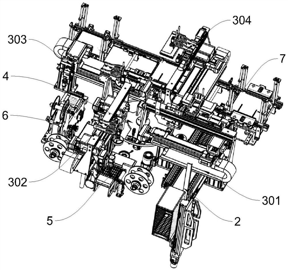 Film pasting and tearing equipment for camera module