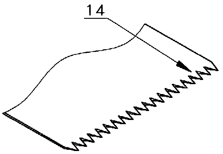 Air supplement device of cutting bed
