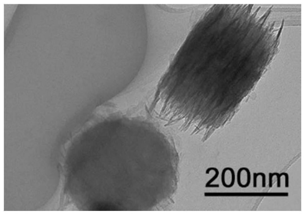 ZSM-5 hybrid nanosheet molecular sieve with medium silica-alumina ratio and preparation method thereof