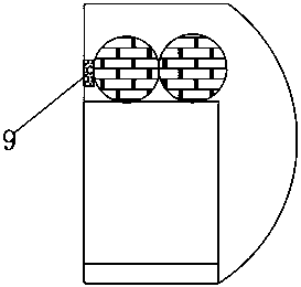 Centrifugal ventilator for drying hot box