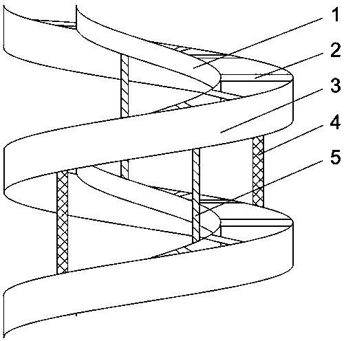 DNA right-hand double helix structure three-dimensional teaching instrument