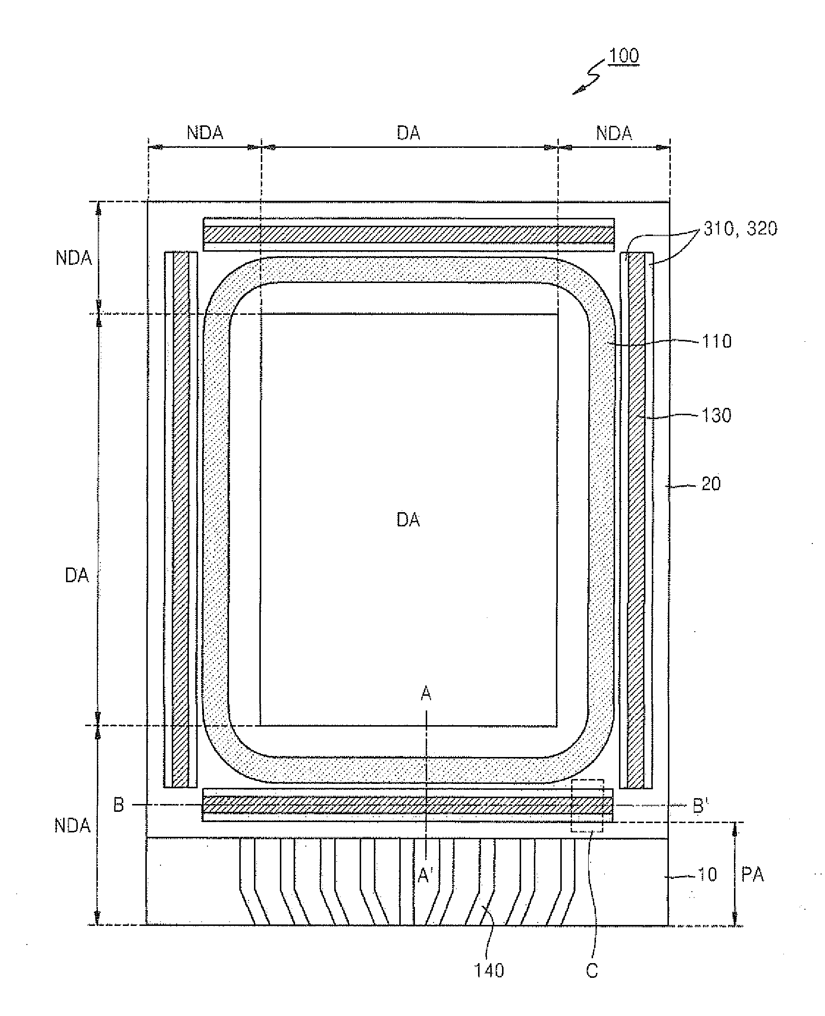 Flat Panel Display Panel and Method of Manufacturing the Same