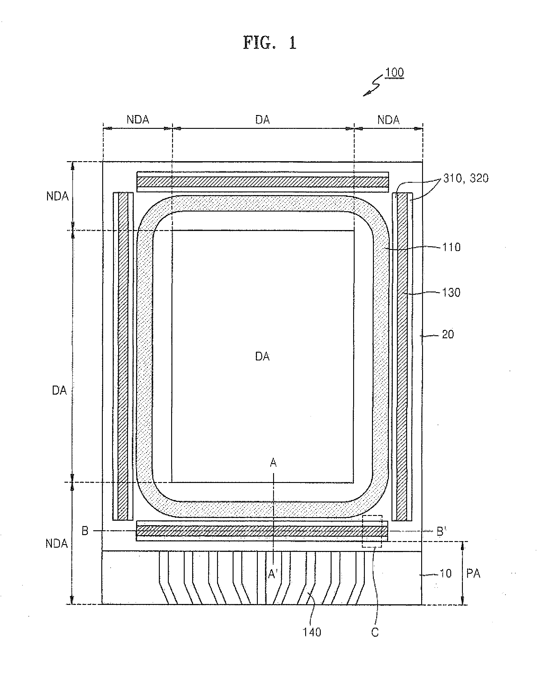 Flat Panel Display Panel and Method of Manufacturing the Same