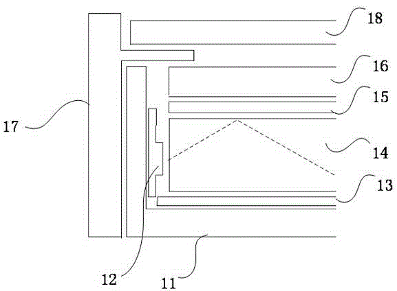 Side-in display module and display device