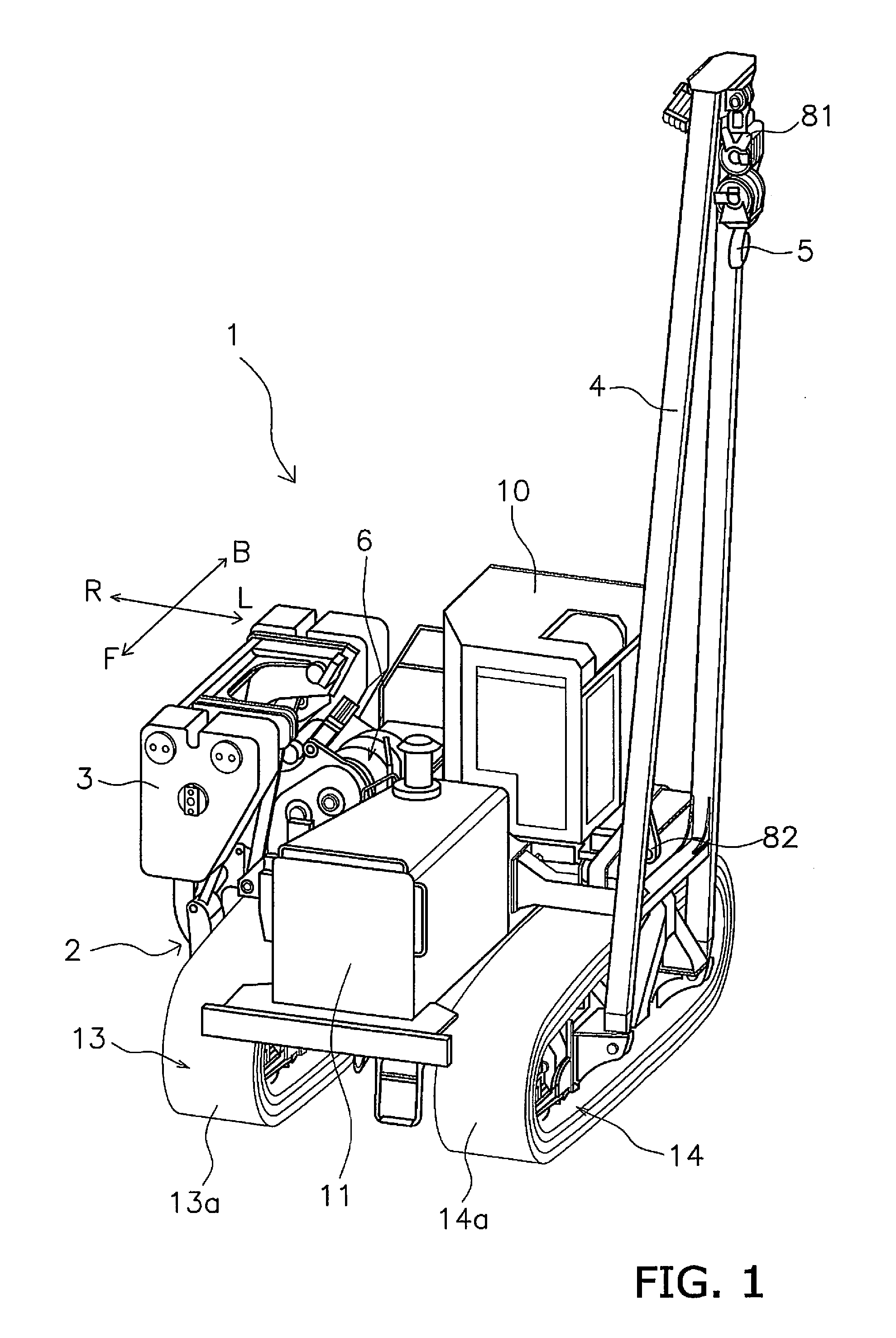Winch for pipelayer and pipelayer equipped with same