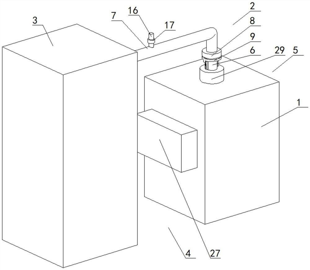 Leachate back-spraying system of waste incineration boiler and method for reducing NOx content