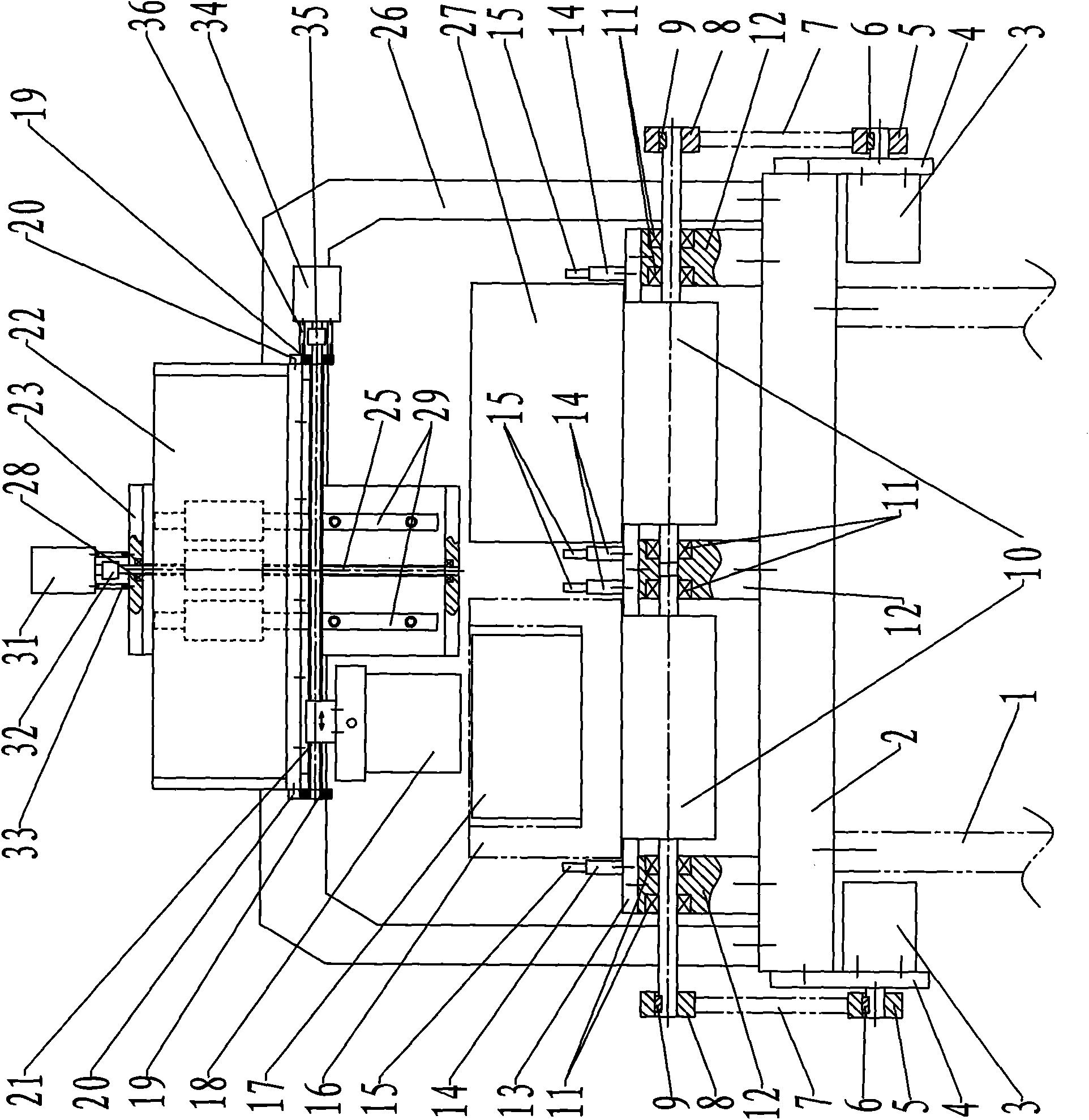 Portal type silicon chip transfer mechanism