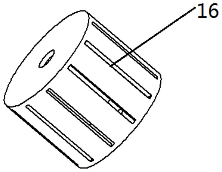 A periodic structural slotted circular tube longitudinal-diameter vibration conversion underwater acoustic transducer and energy conversion method