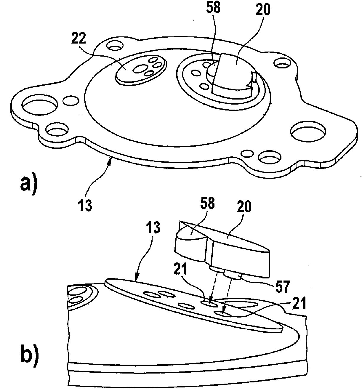 Pump unit driven by an electric motor