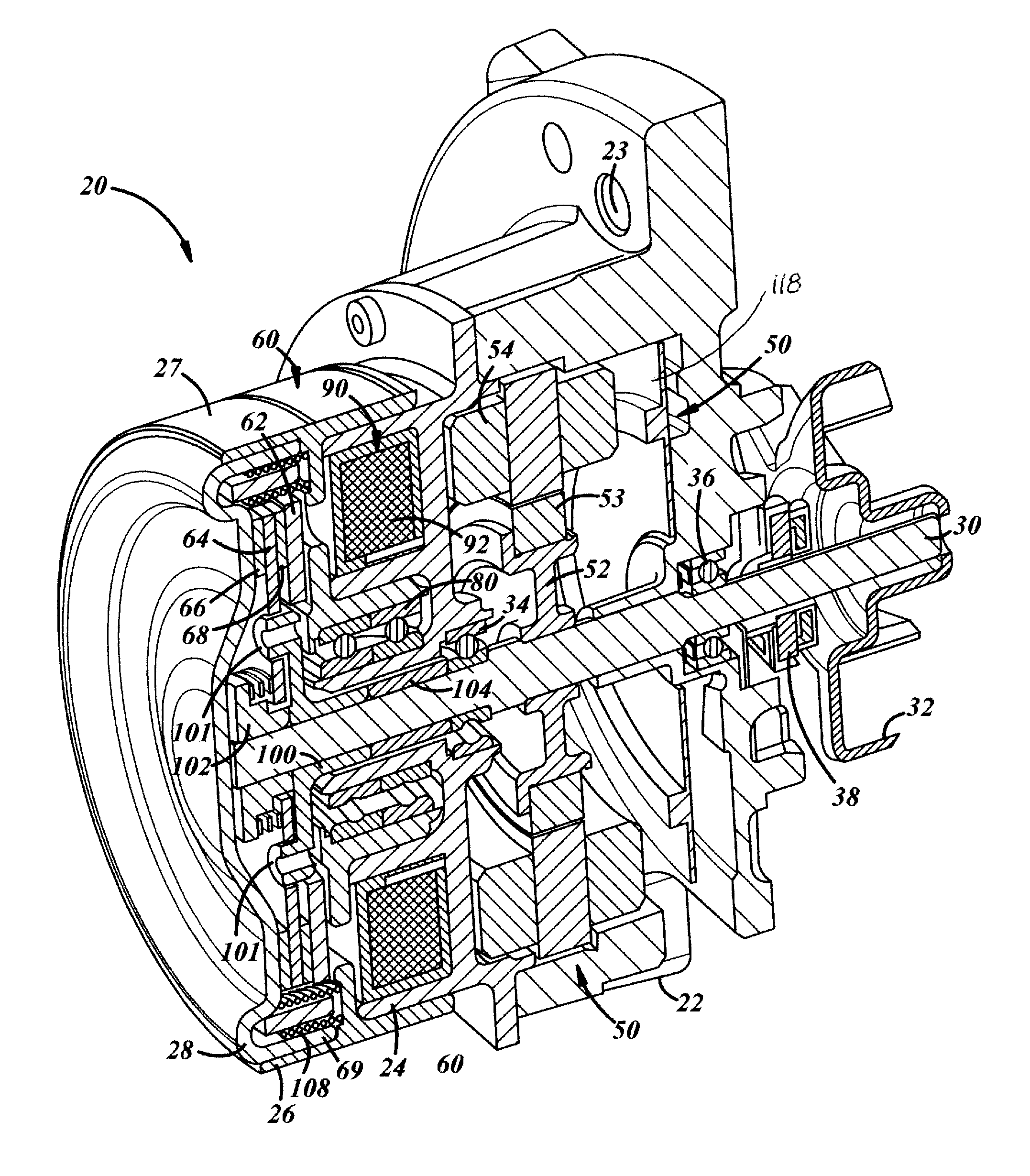 Accessory Drive With Friction Clutch And Electric Motor