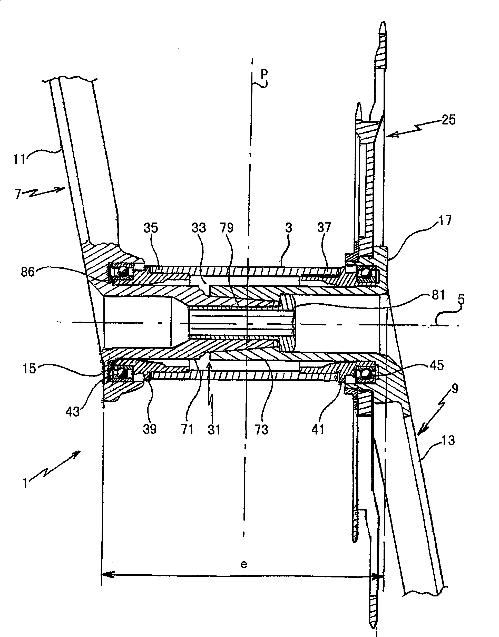 Bicycle crankset