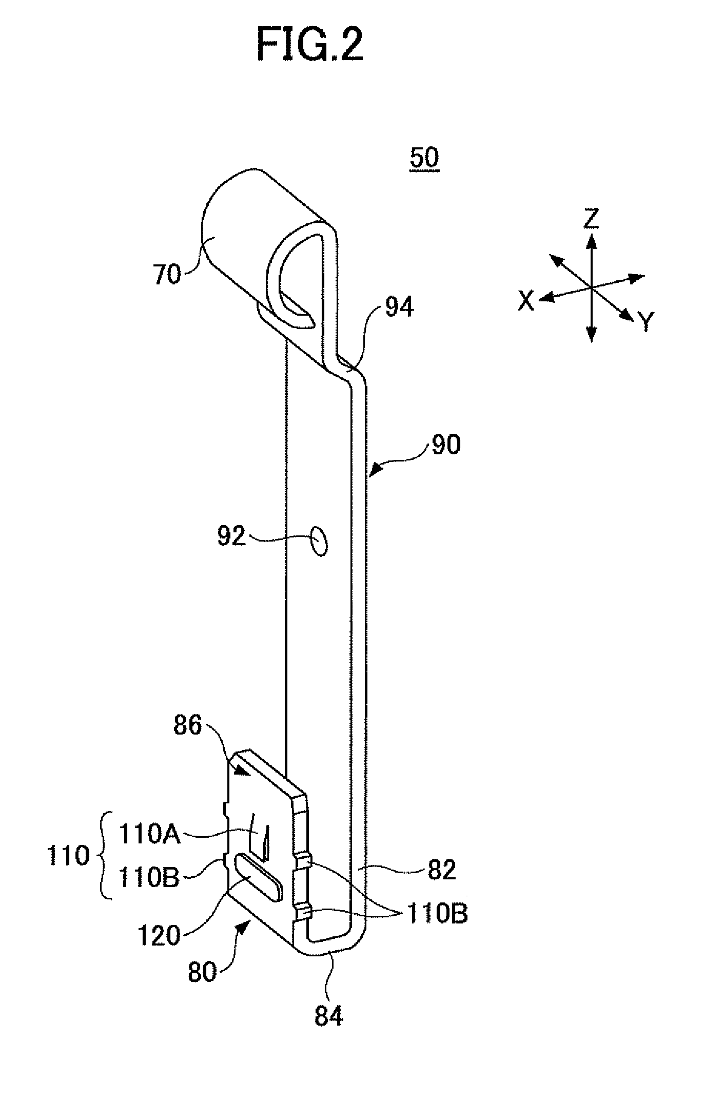 Board connecting connector