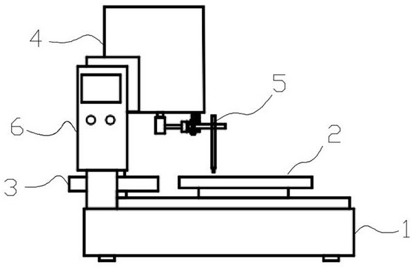 Universal flip chip LED dispensing machine and dispensing method