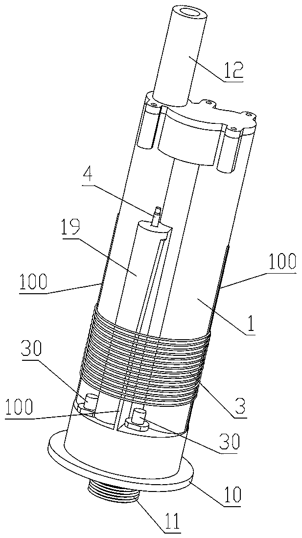 Bare wire preheating electric heater and water storage bare wire preheating electric water heater