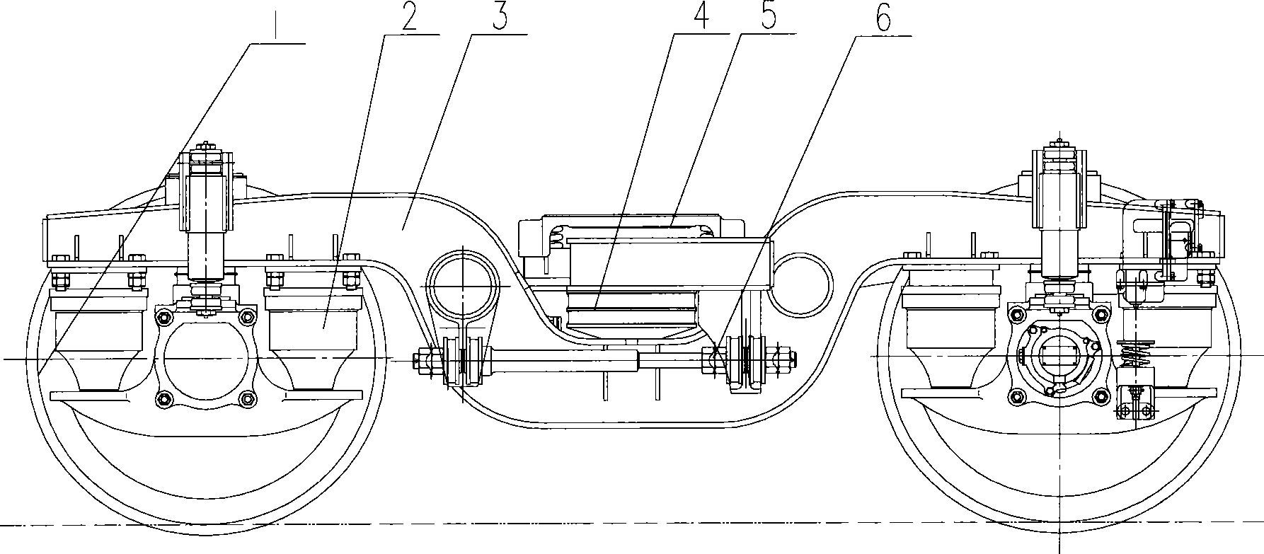 Longitudinal towing mechanism and steering frame with the longitudinal towing mechanism