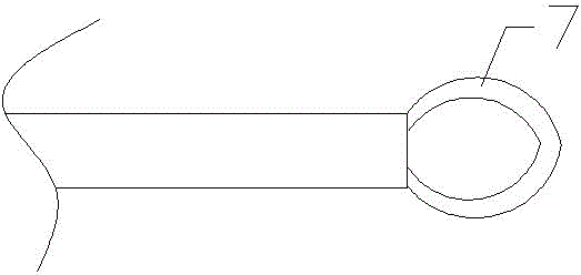 Wear-resisting brake line of vehicle