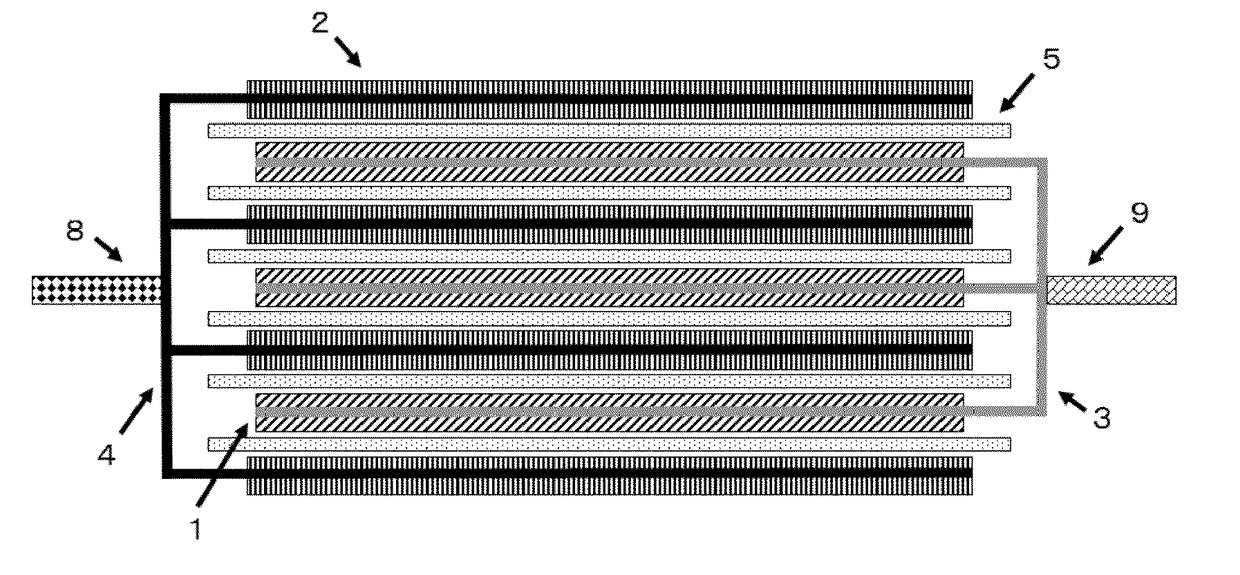 Electrode for secondary battery and secondary battery using same