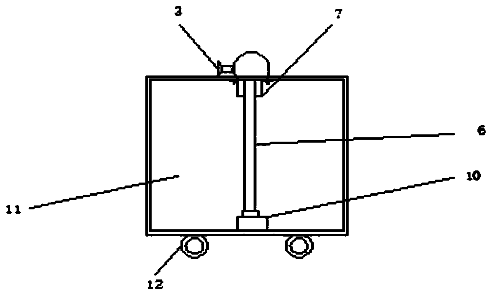 Omnibearing efficient watering device for polygonatum planting