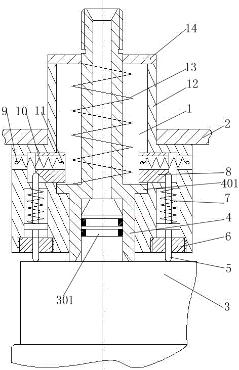 A Receiving Supplementary Connector with Fault Isolation Function