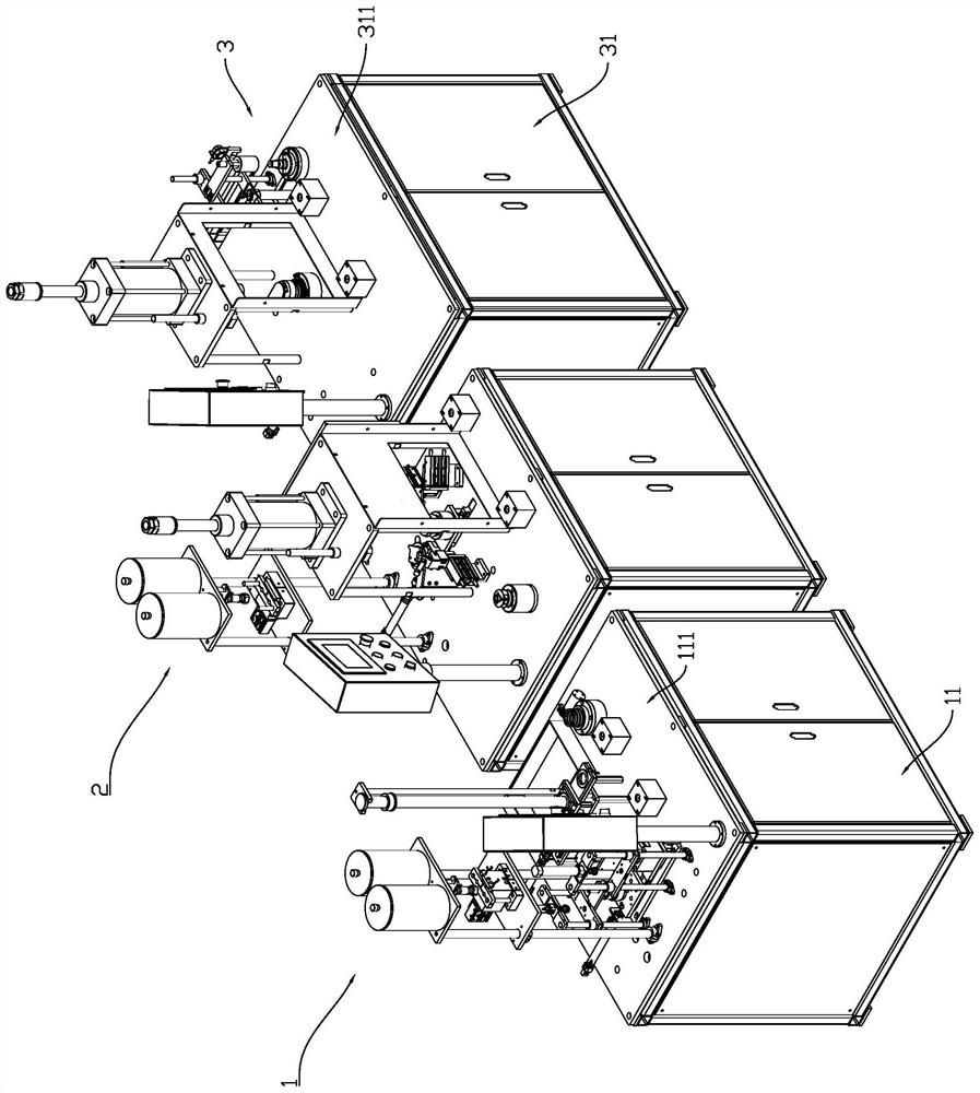 Intelligent assembly line for gearbox planetary system and assembly process of intelligent assembly line