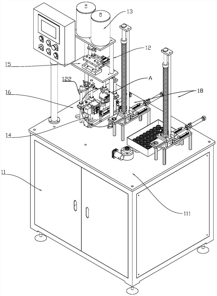 Intelligent assembly line for gearbox planetary system and assembly process of intelligent assembly line