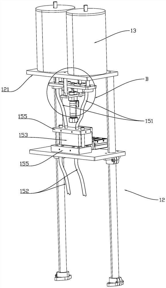 Intelligent assembly line for gearbox planetary system and assembly process of intelligent assembly line