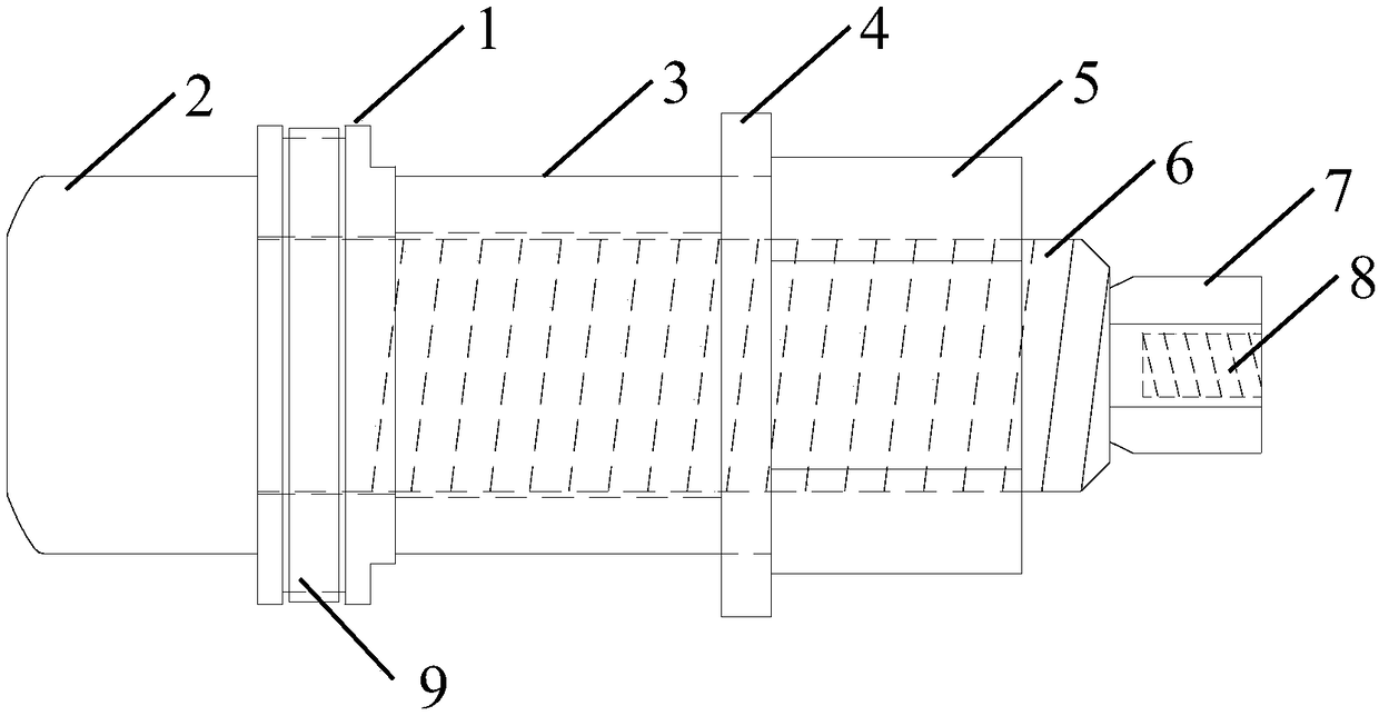 Self-reset single-side bolt fastener system