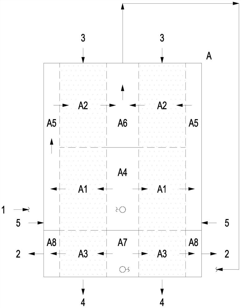 An activated coke adsorption tower and a method for activated coke adsorption and purification of flue gas