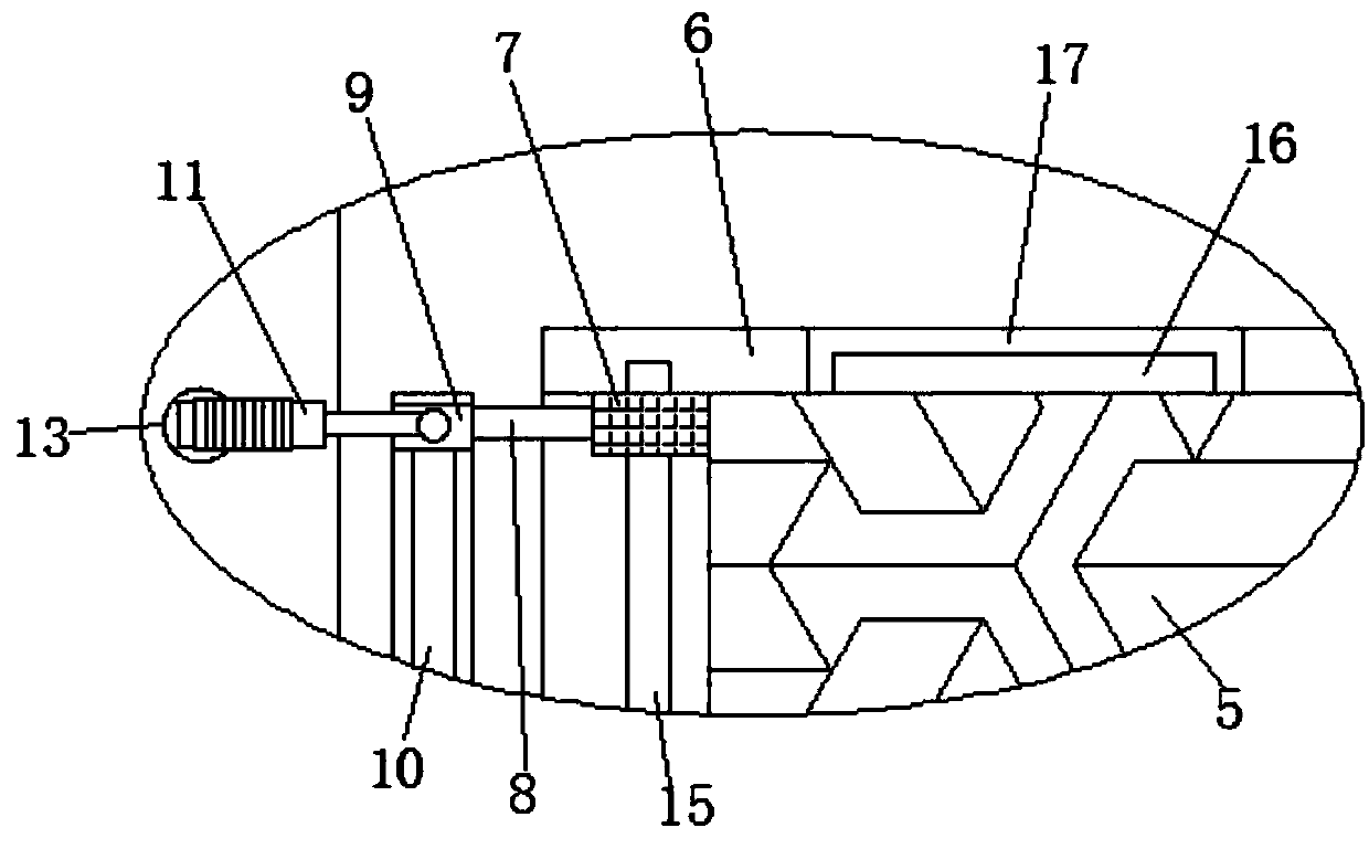 Efficient computer server heat dissipation device