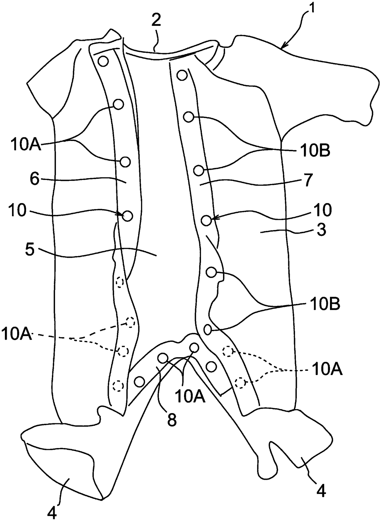 Snap button attachment inspection apparatus