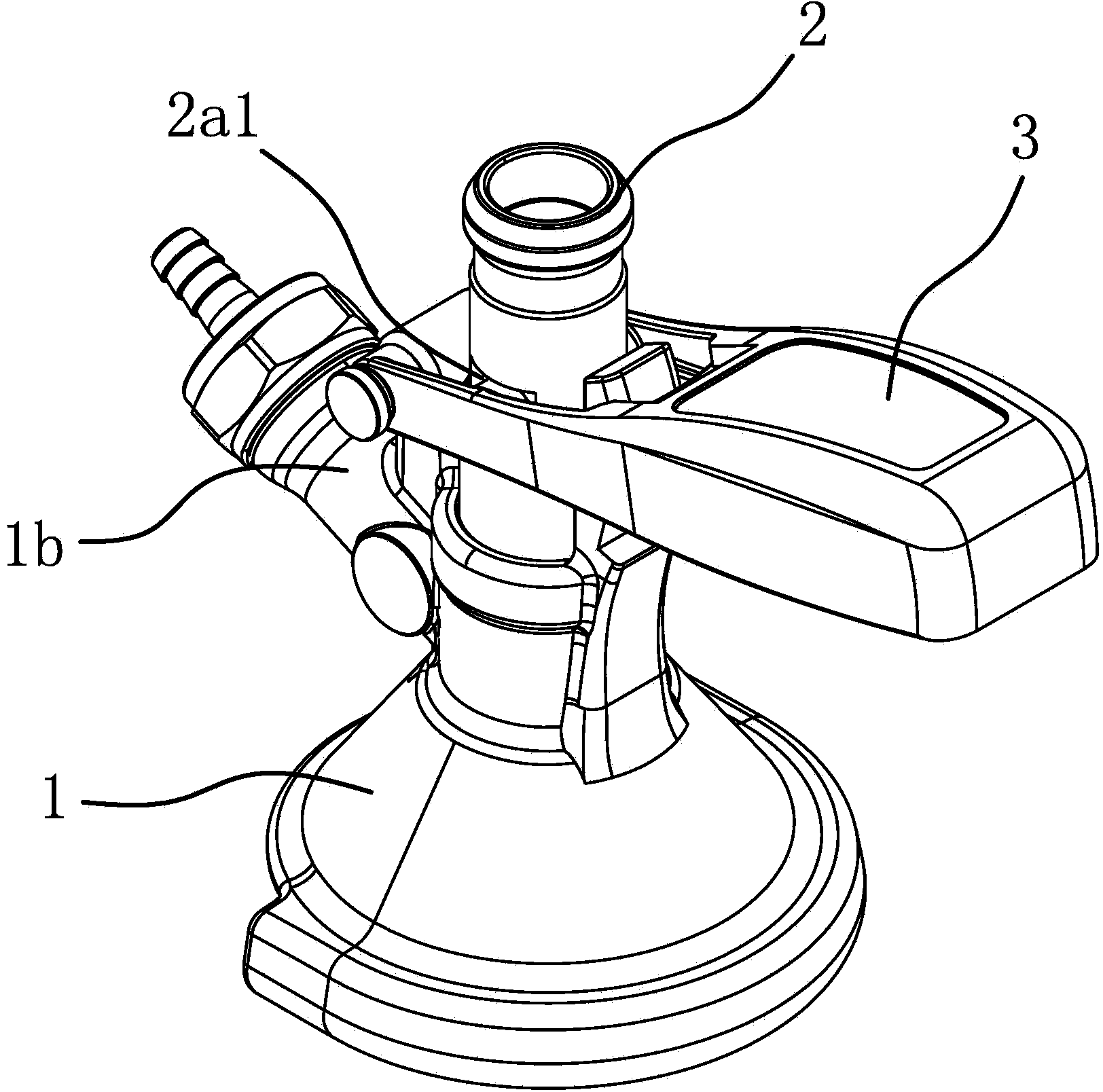 Beer outlet valve of beer barrel