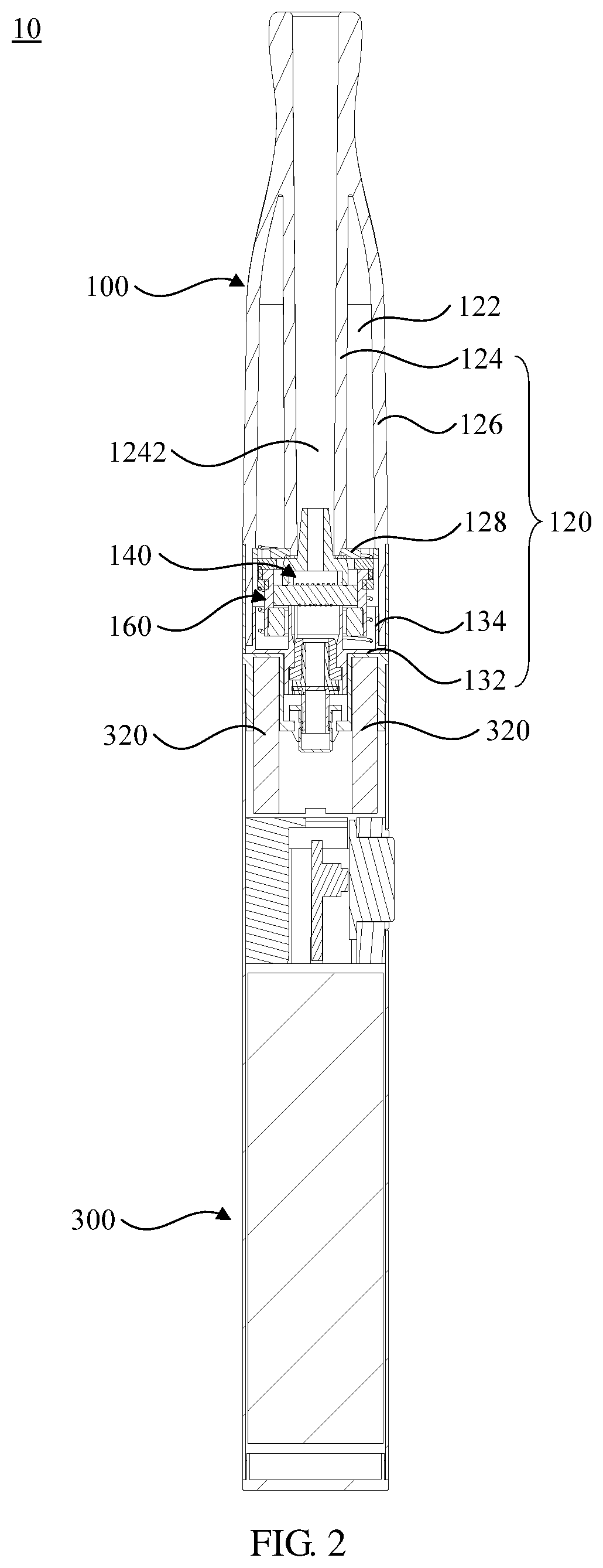 Inhaler and atomization component thereof