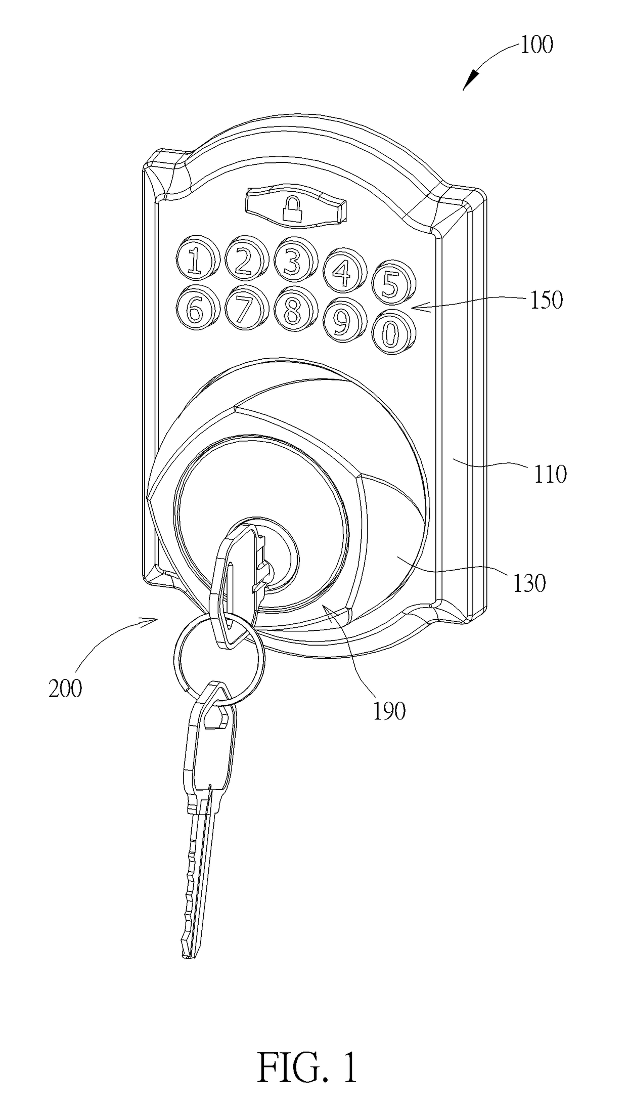 Electric lock and clutch mechanism thereof