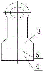 Two-fluid bimetal compound poured crushing hammer manufacturing method