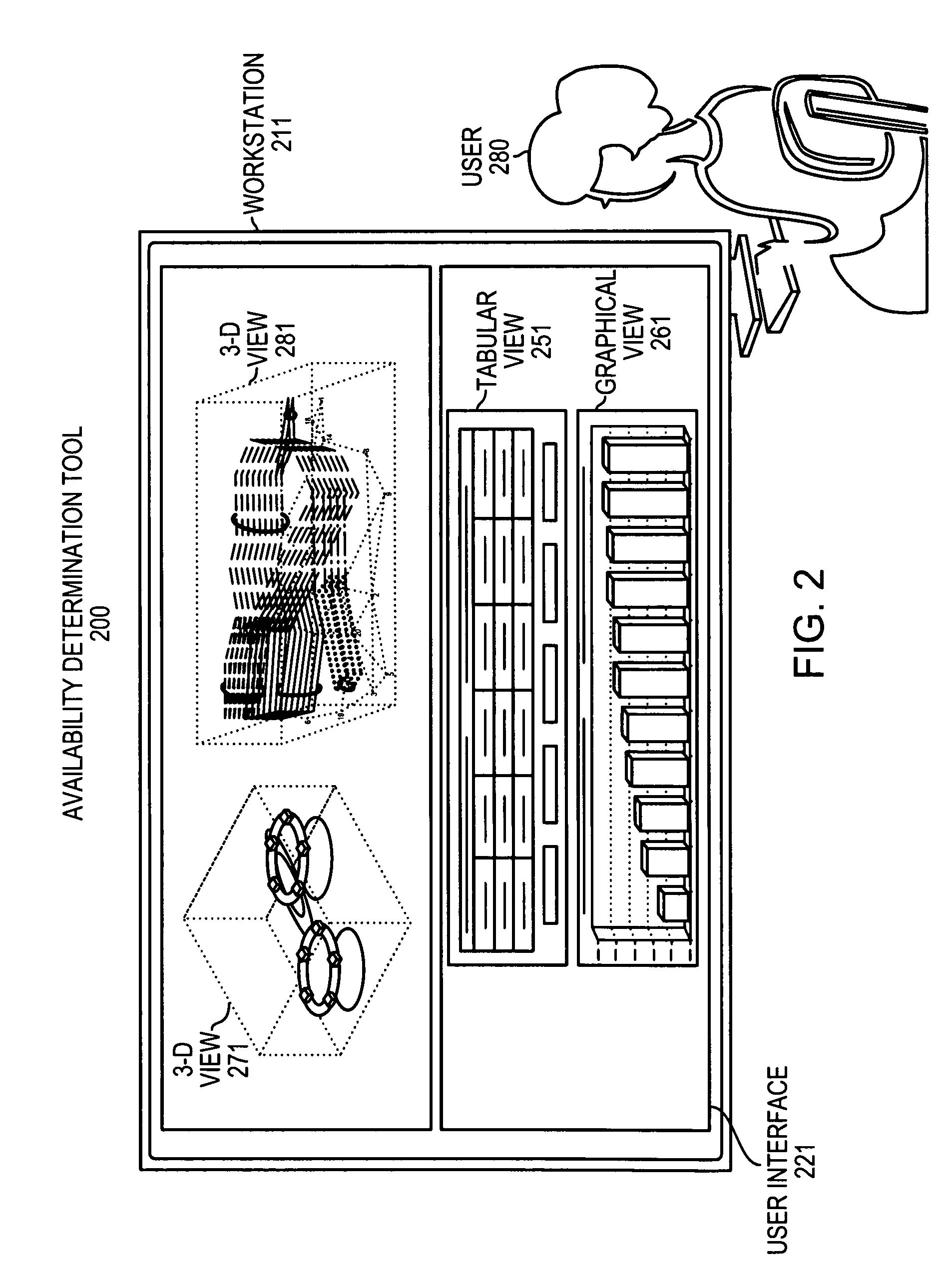 Method and apparatus for displaying and identifying available wavelength paths across a network