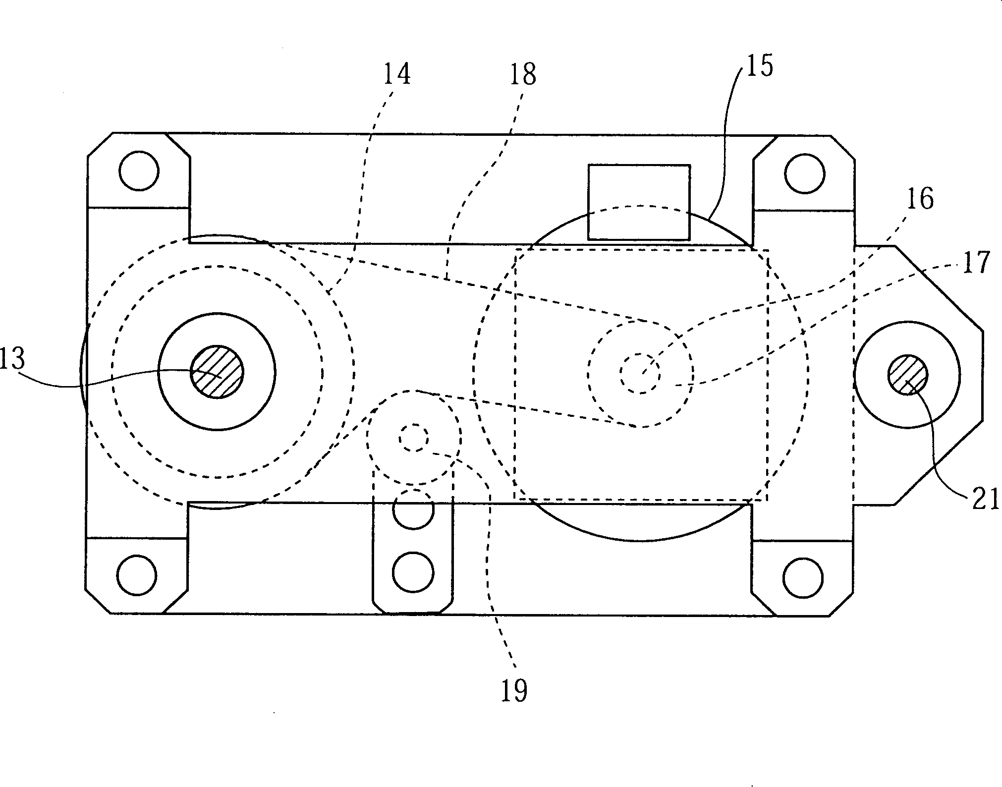 Driving method for driven object, and driving device and printer of using same