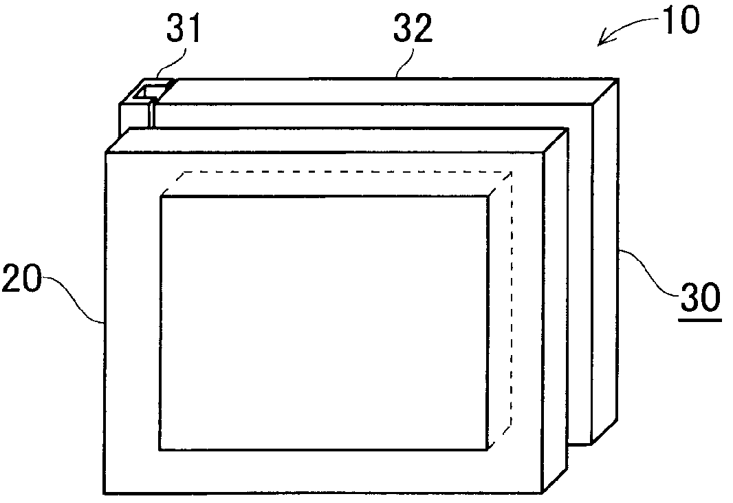 LED package, and illumination device and liquid crystal display device provided therewith