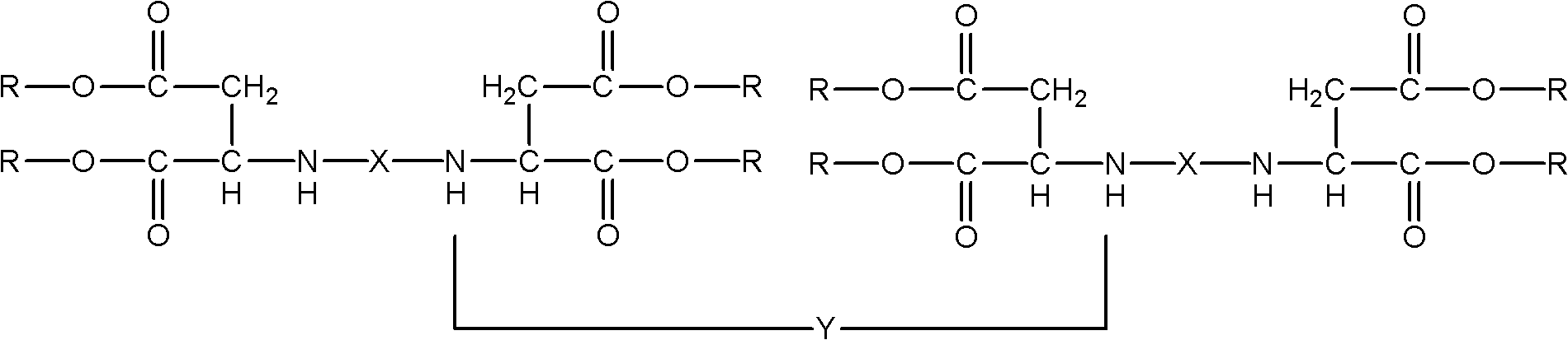 Polymerized modified polyaspartic acid ester compound and preparation method thereof
