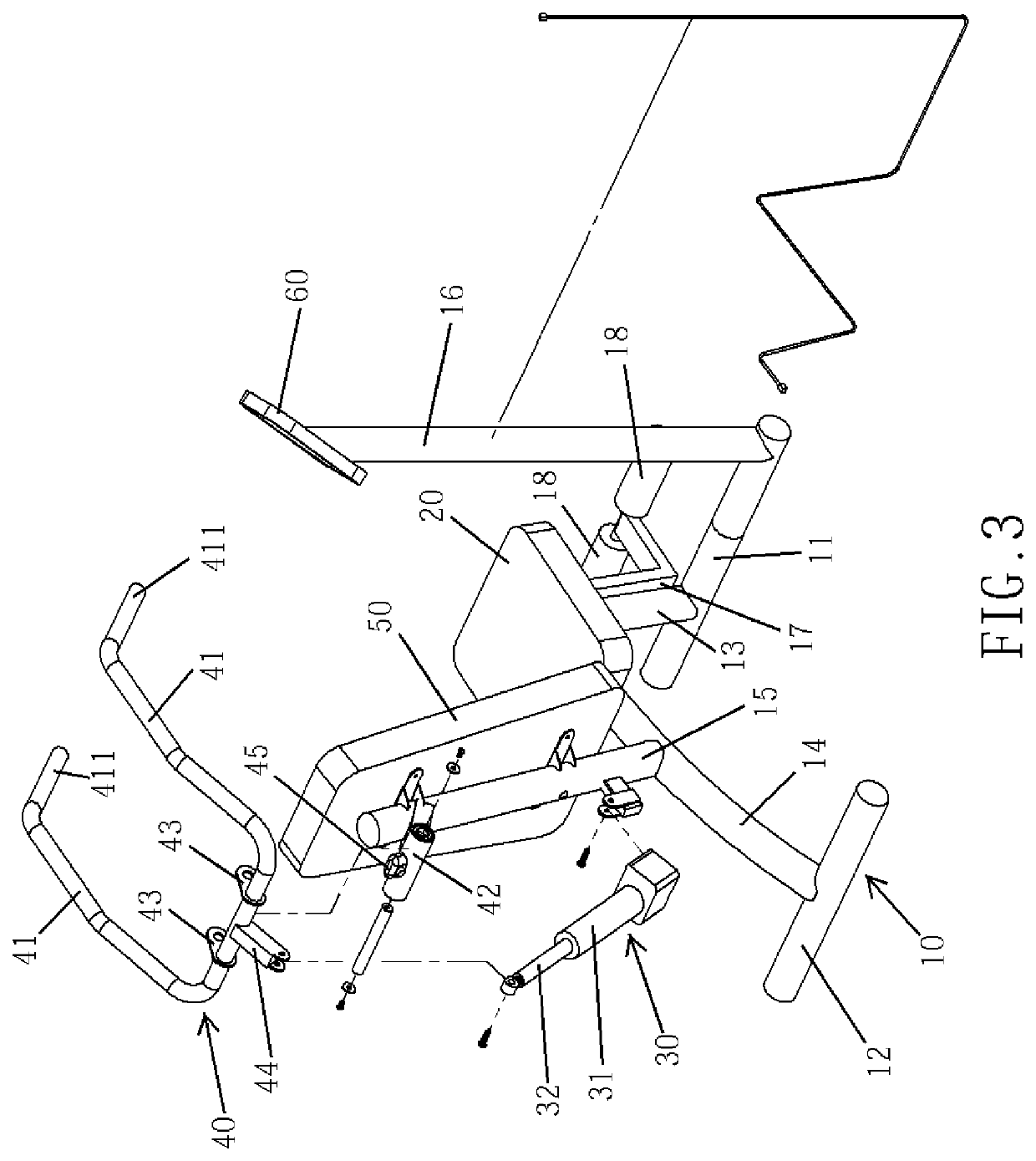 Exercising Device with Rehabilitation Function