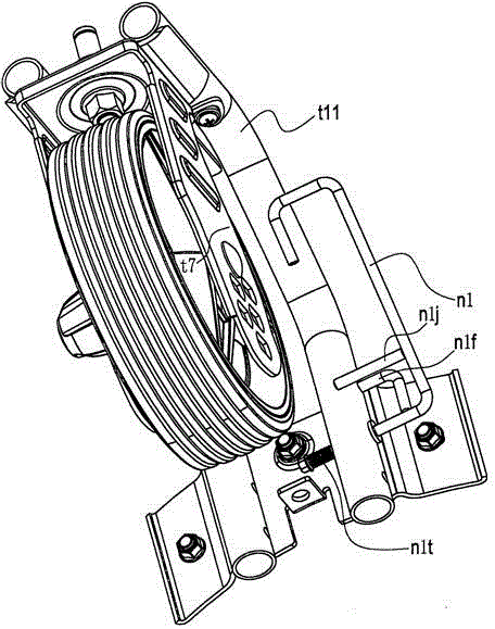 Lawn grass cutter with wheel suspending heightening and panel remote front three wheel steering control functions